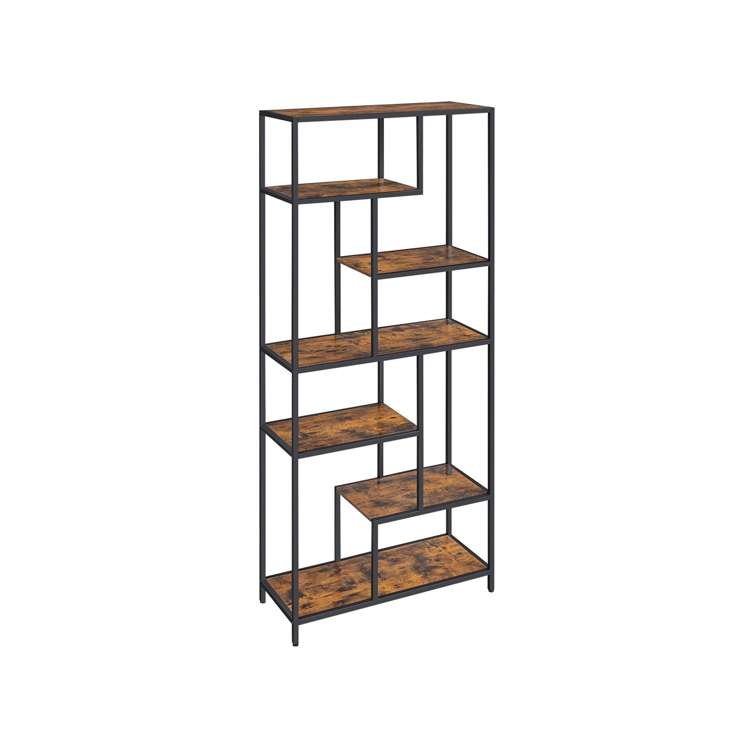 Bookcase - Decor Cabinet - Living room cabinet - Storage cabinet - Standing cupboard - Wall cabinet - Vintage Brown