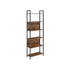 Bookcase - with open compartments