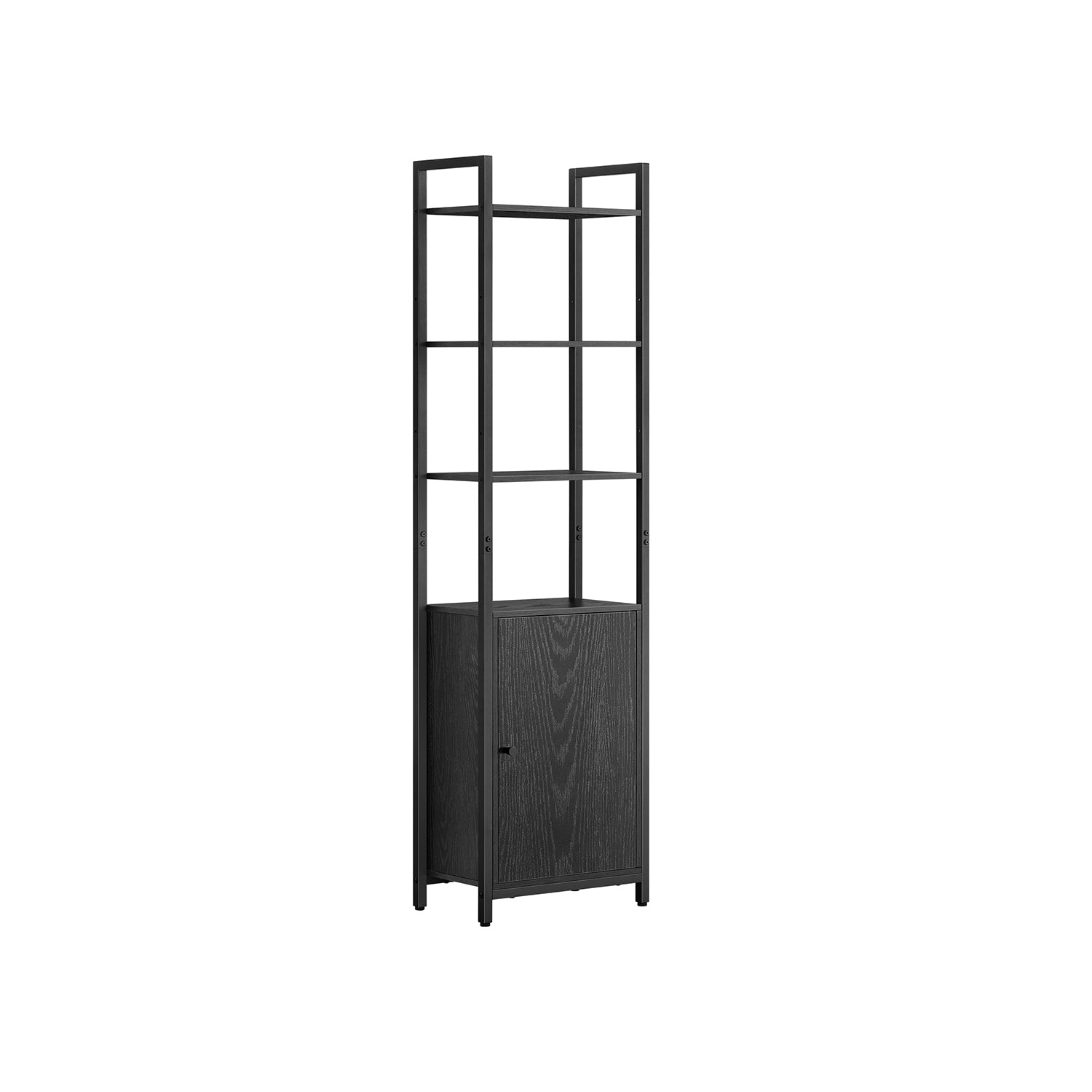 Bookcase 24 x 40 x 159.5 cm ebony black-ink black