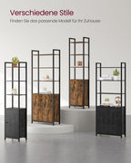 Bookcase 24 x 40 x 159.5 cm ebony black-ink black