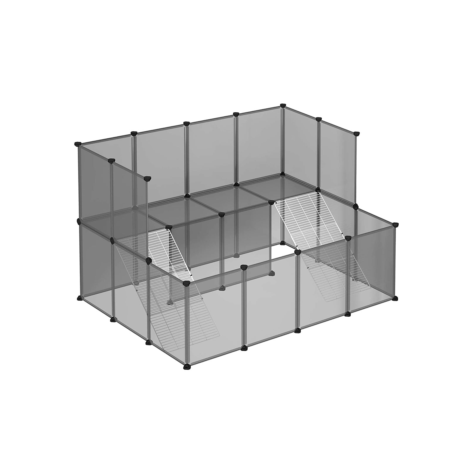 Animal house - Animal Cage - Animal Stay - For Small Animals - Gray