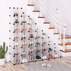 Cube cabinet - Storage cabinet - 32 compartments - Transparent design