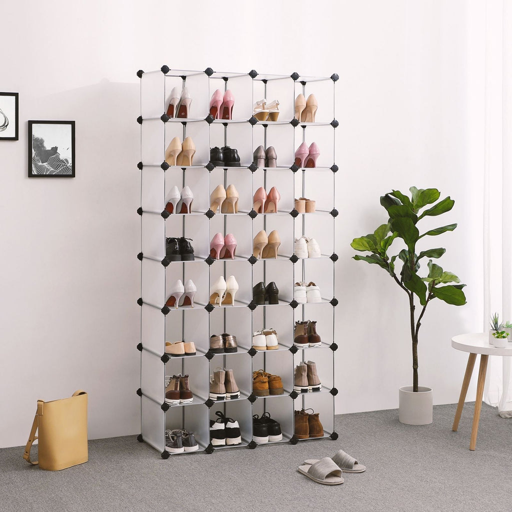Cube cabinet - Storage cabinet - 32 compartments - Transparent design