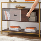 Kitchen cupboard - With glass top