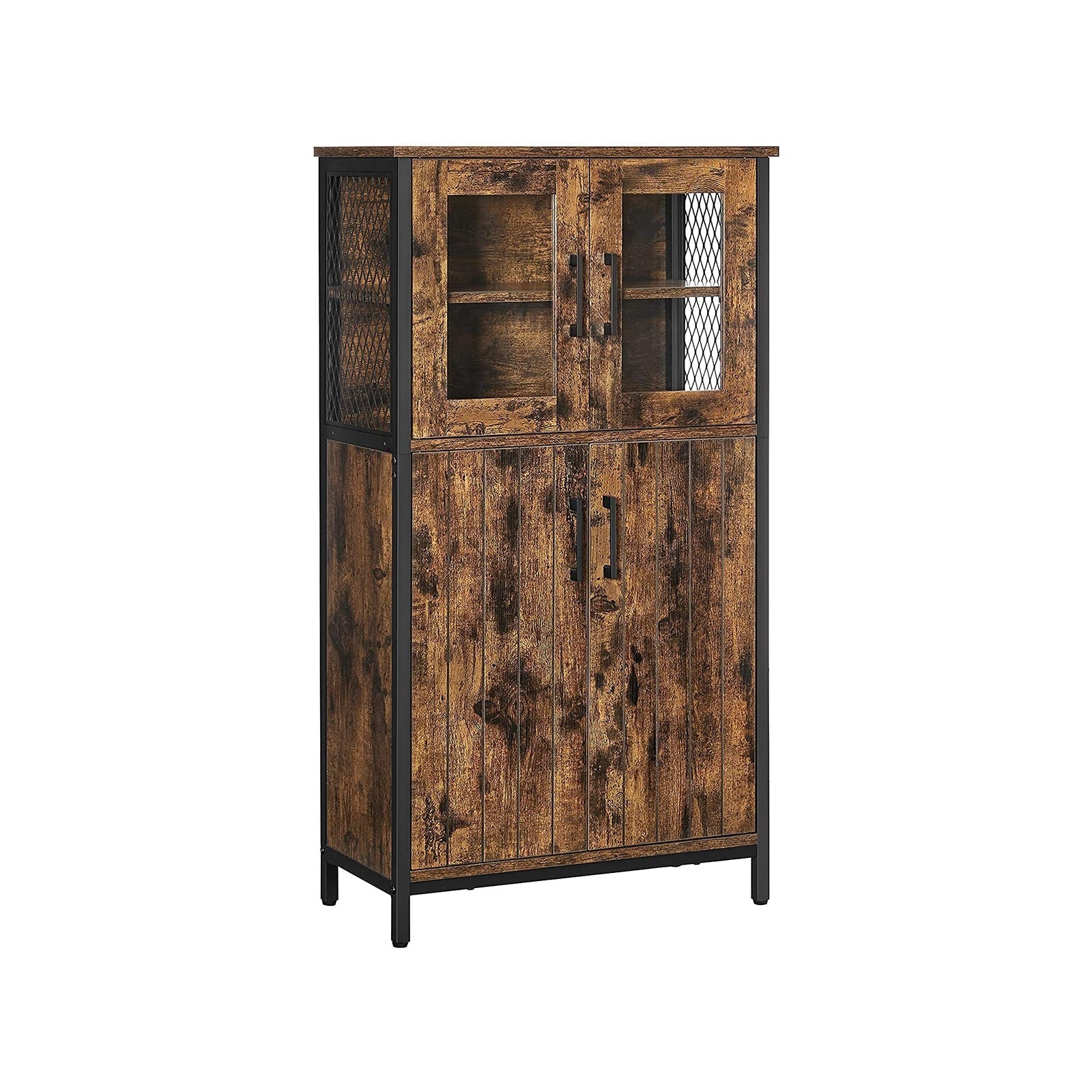 Bathroom furniture - Dresser - Storage cabinet - Adjustable board - Steel frame