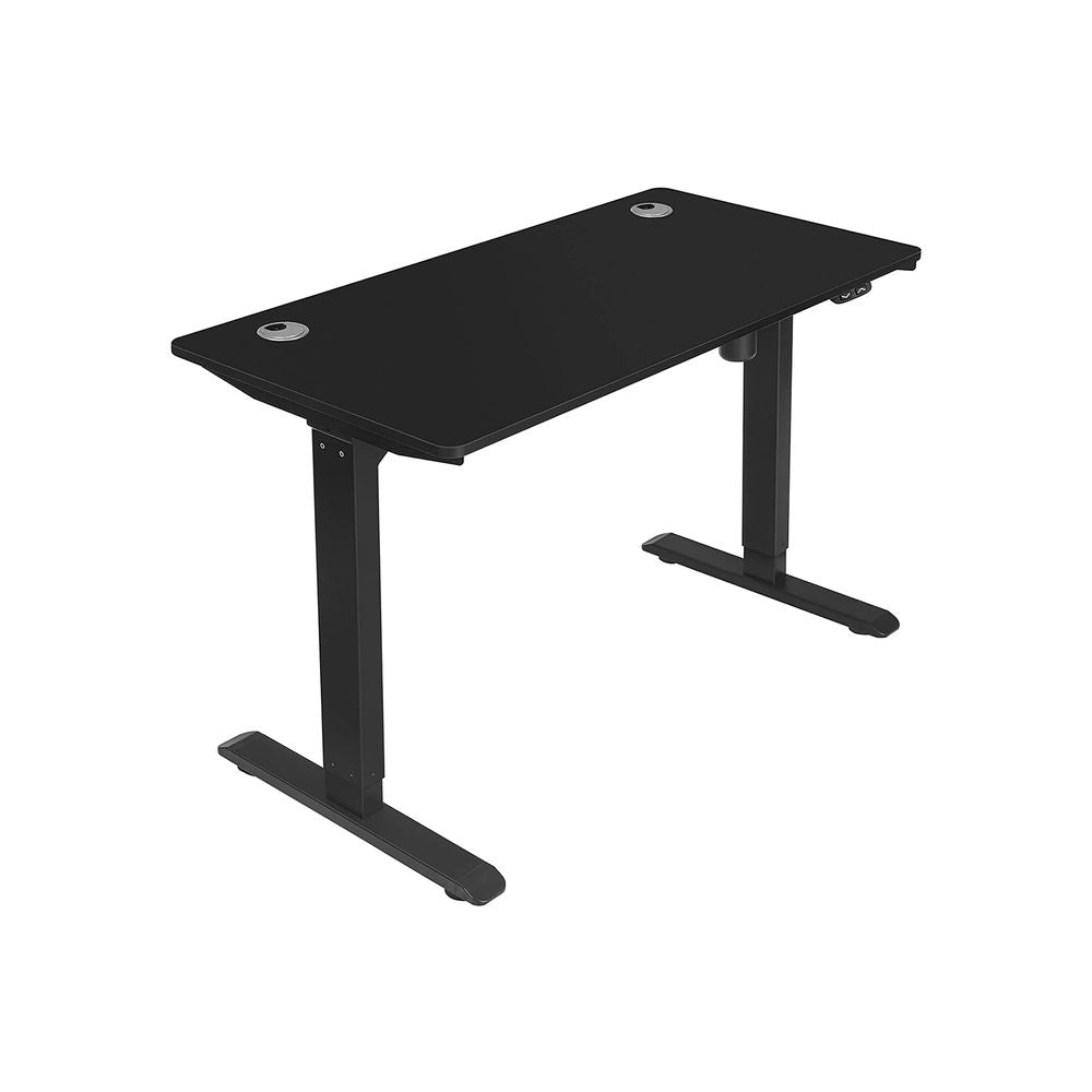 Electric desk - height adjustable - Wooden top
