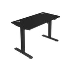 Electric desk - height adjustable - Wooden top