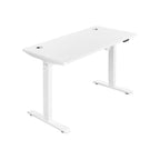 Electric desk - height adjustable - Wooden top