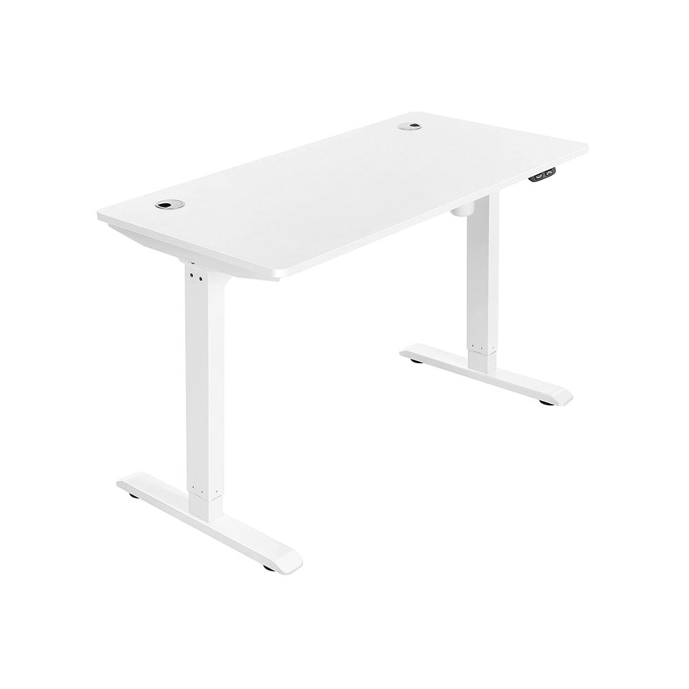 Electric desk - height adjustable - Wooden top