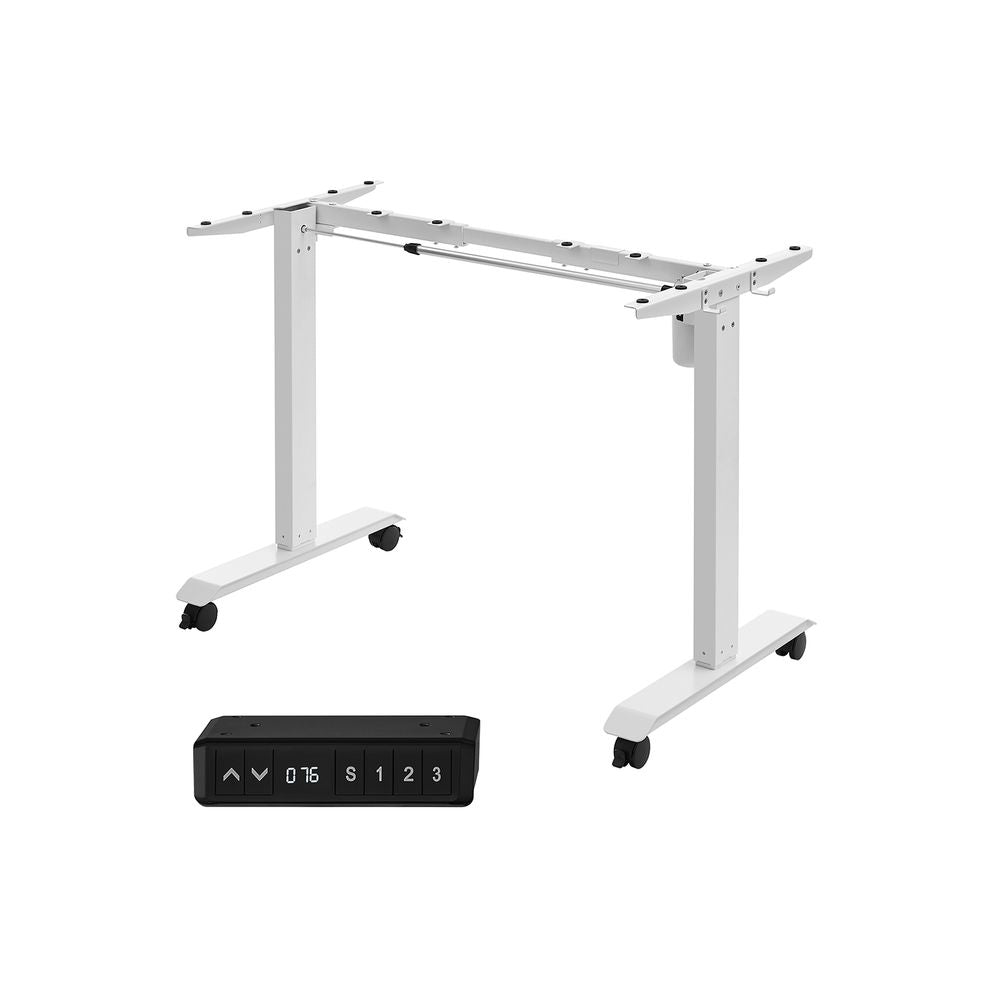 Deskframe - Electrically adjustable - With wheels