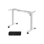 Deskframe - Electrically adjustable - With wheels