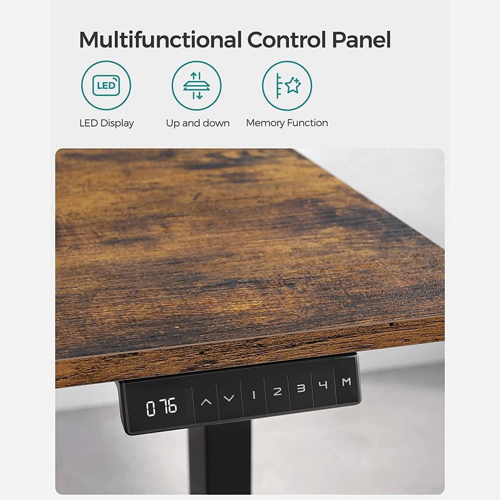 Electric desk frame - height adjustable - Memory function