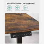 Electric desk frame - height adjustable - Memory function