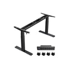 Height -adjustable desk - with memory function - with wheels