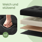 Sofa with storage space - seating box - foldable - multiple colors