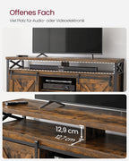 TV furniture-Country Style-Vintage Brown-Zwart