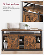 TV furniture-Country Style-Vintage Brown-Zwart
