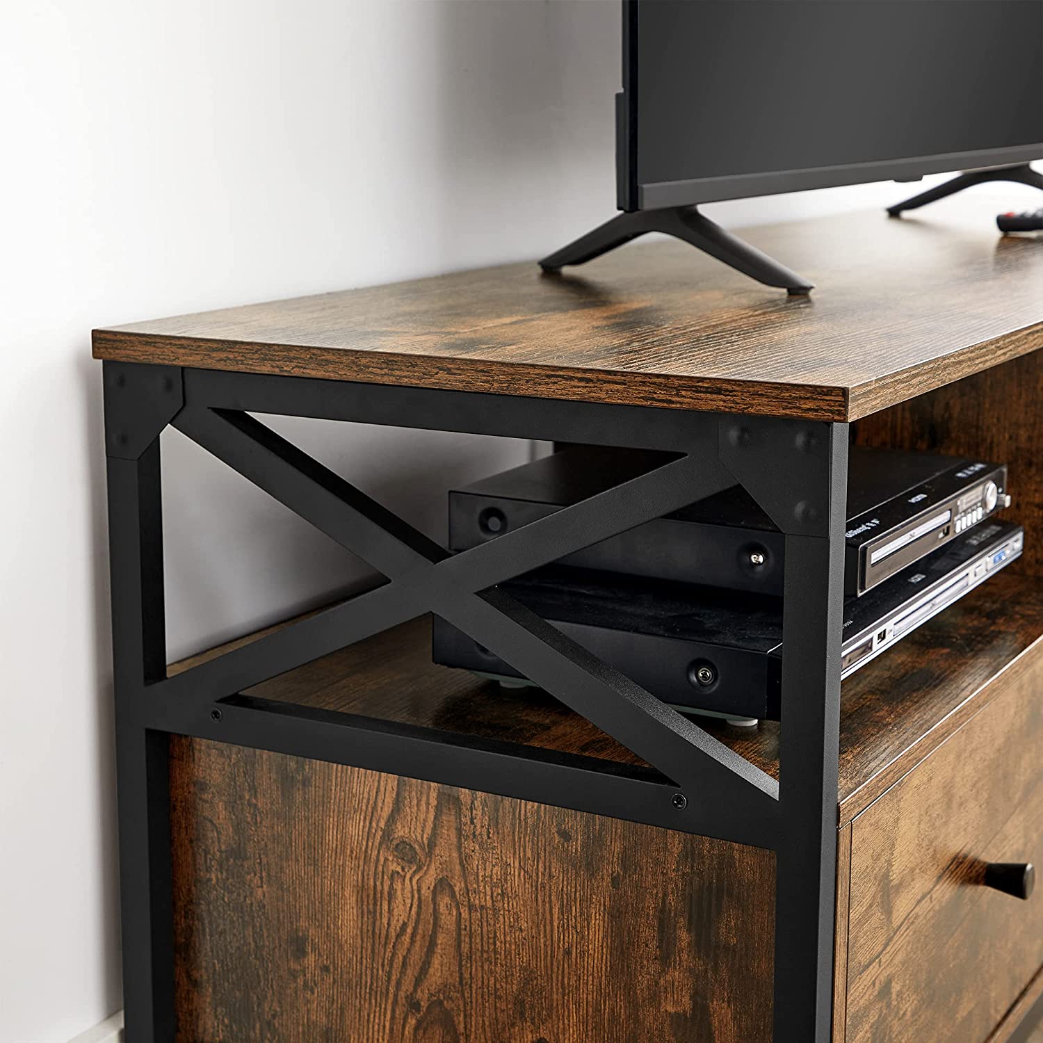TV furniture - Coffee table - With 3 drawers - Industrial Design