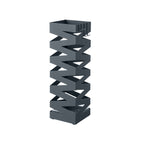 Umbrella box - Square - Metal - Anthracite