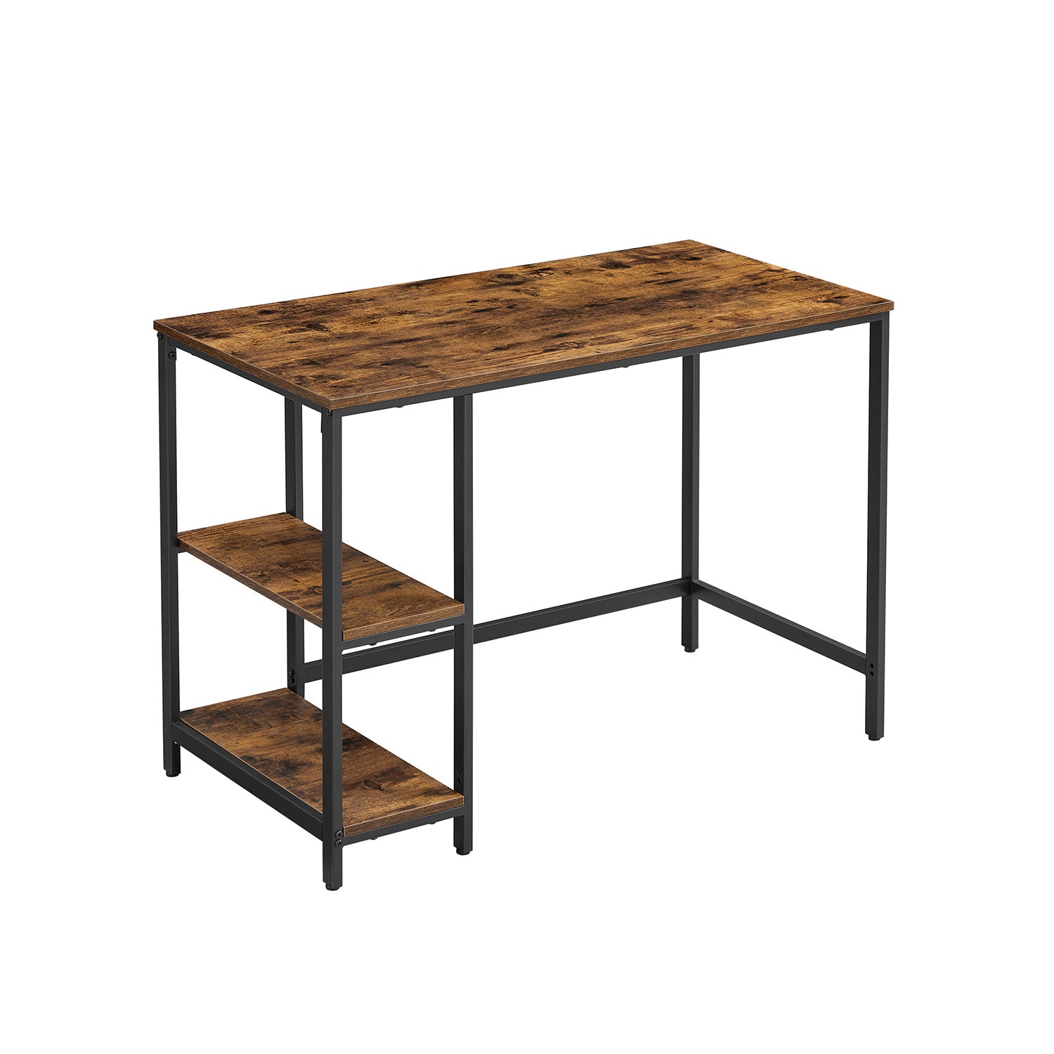 Bureau - Industrial Look - With 2 shelves