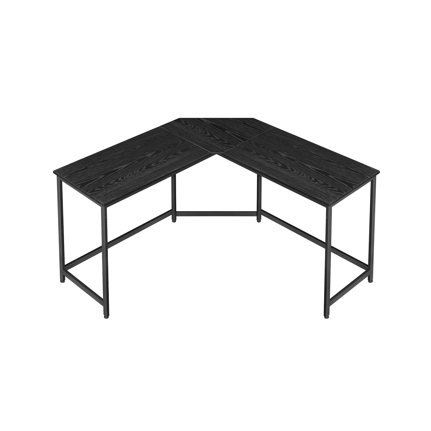 L-shaped desk, easy to set up
