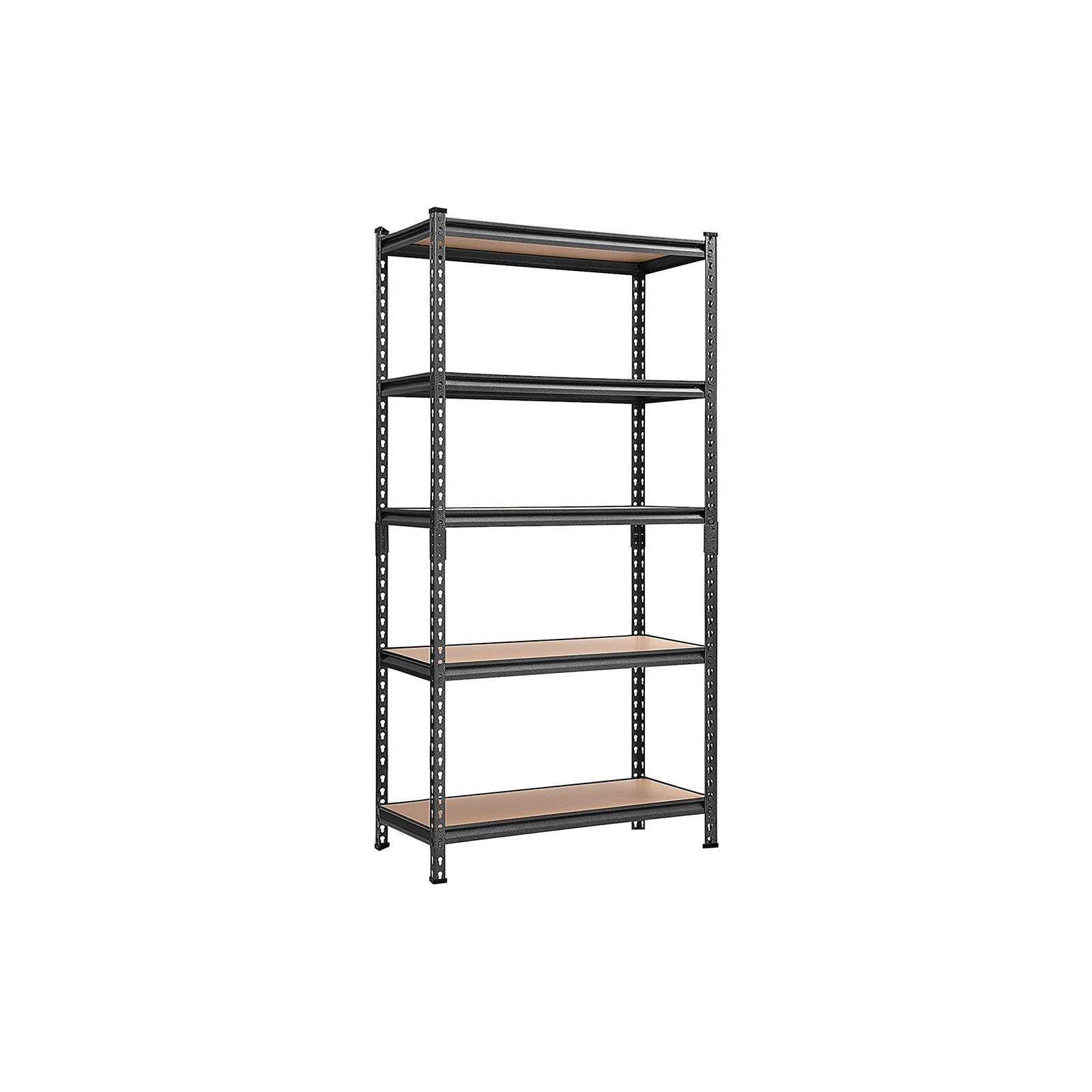 Storage rack - metal cupboard - 875 kg bearing capacity - 180 x 90 x 40 cm - silver