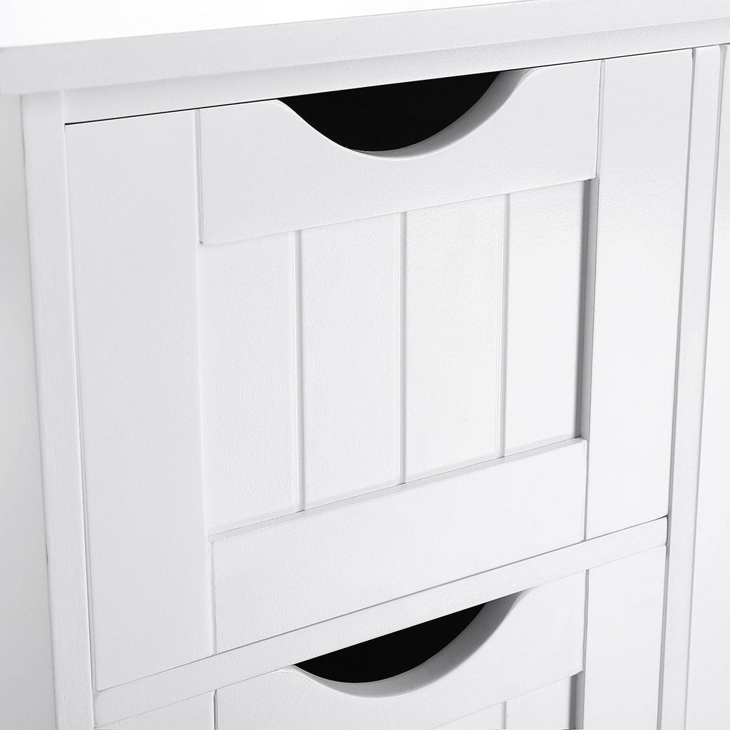 Bathroom Cabinet - Dresser - Beepercase - 4 Loads - White