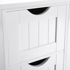 Bathroom Cabinet - Dresser - Beepercase - 4 Loads - White