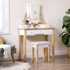 Dressing table - with rotating mirror