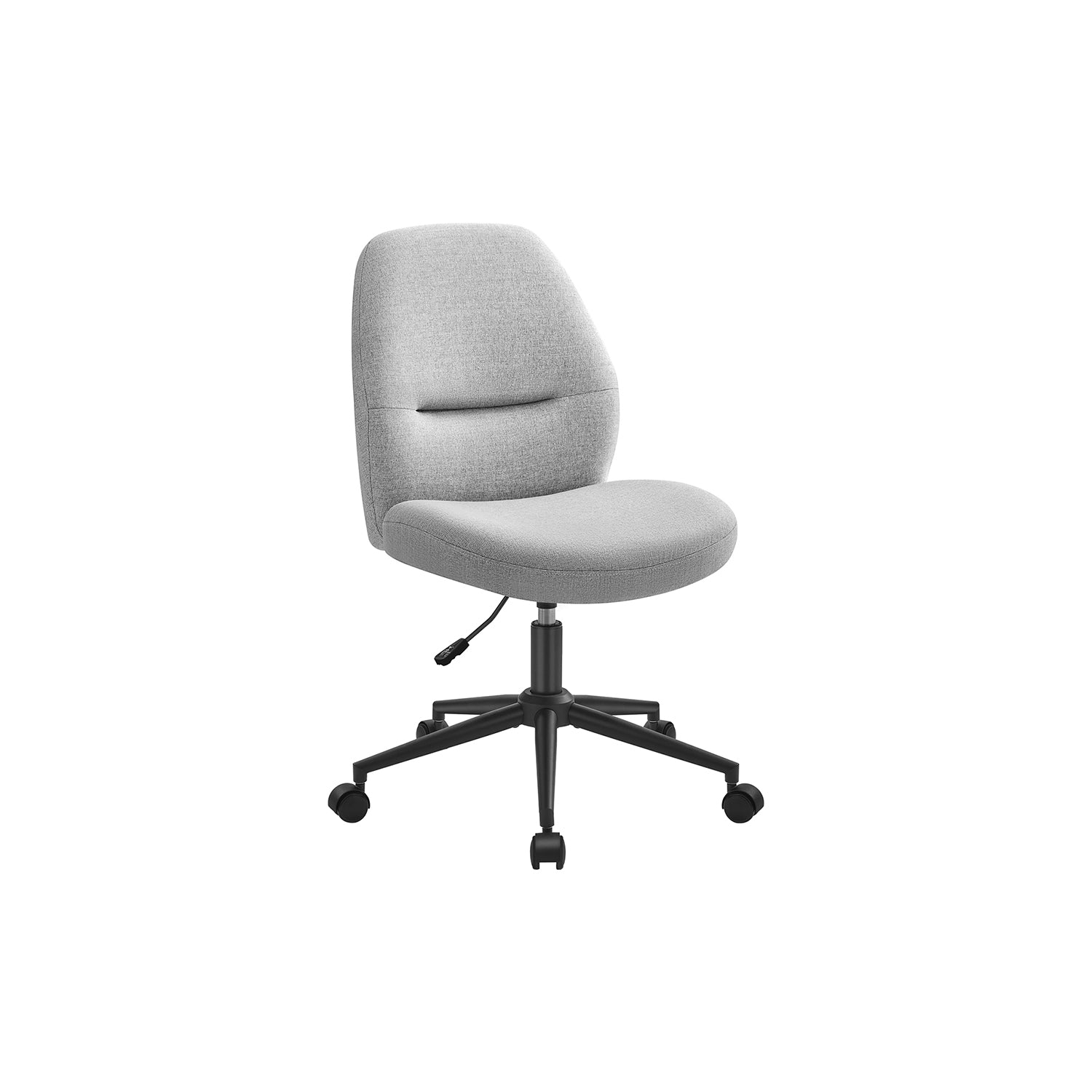 Office chair with seat and chassis pigeon gray