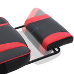 Game chair - Gaming office chair with footrest - black/red