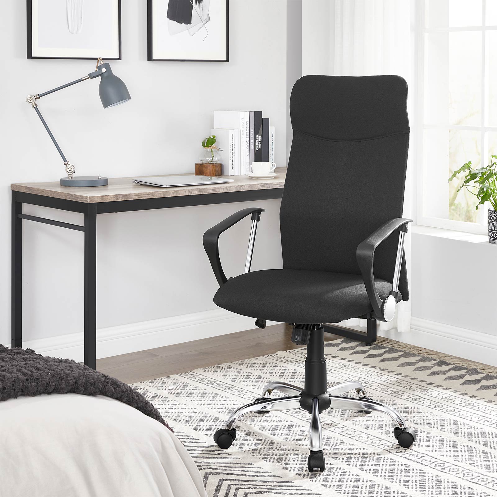 Office chair - Ergonomic office chair - Computer chair - Black