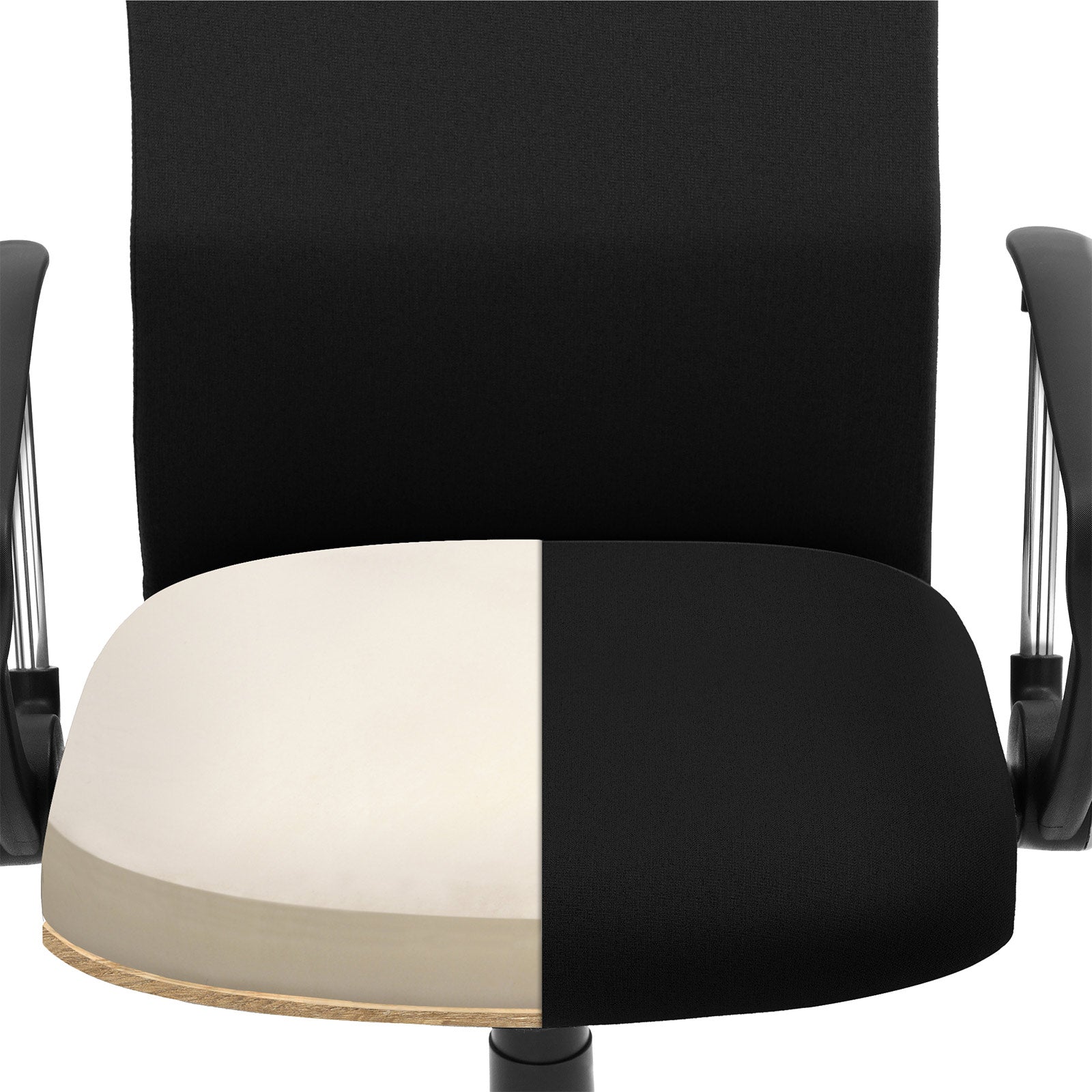 Office chair - Ergonomic office chair - Computer chair - Black
