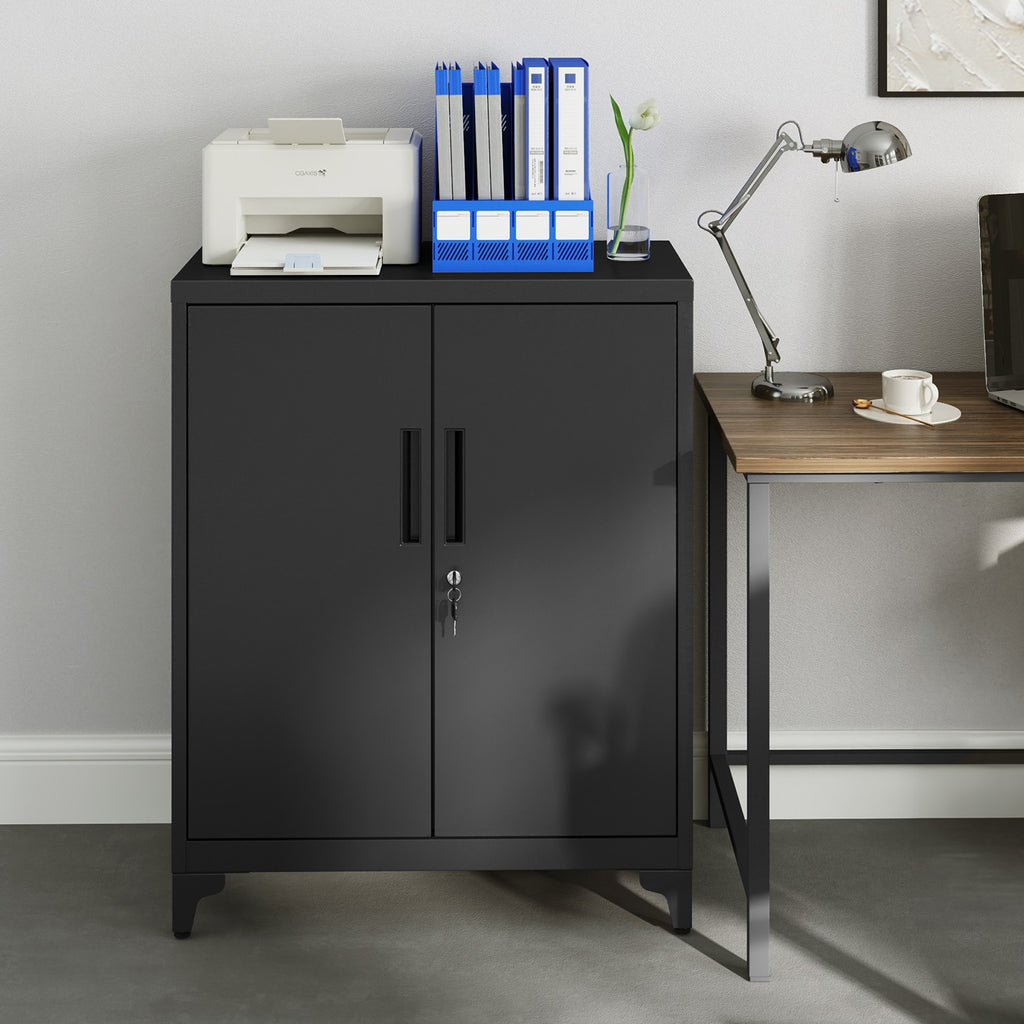 Archive cabinet - office cabinet with 2 doors, spacious storage cupboard
