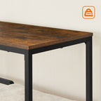 Scratching post - 2 -in -1 furniture - with shelf - brown