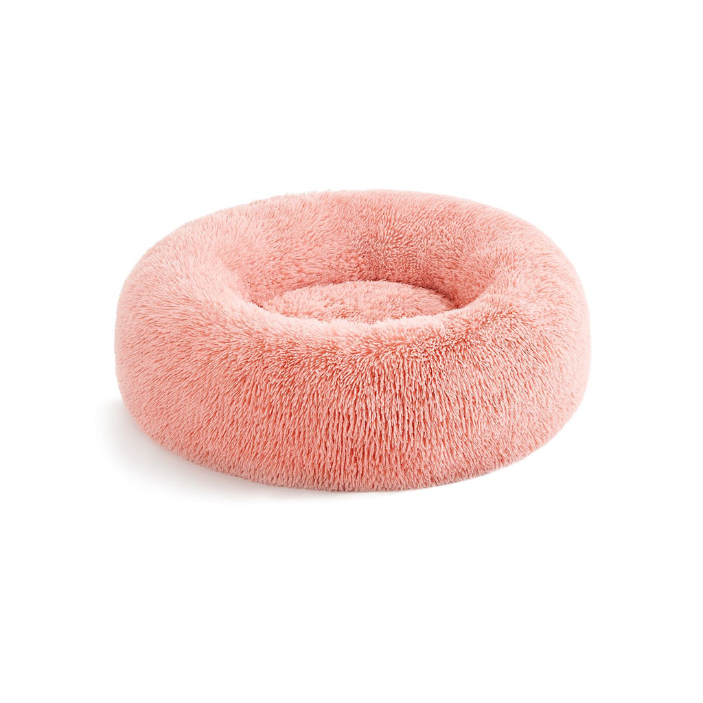 Dog Basket - Plug Long Plush - Pink