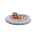 Dog basket - fluffy & washable - Ø 120 cm - pink