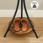Coat rack - Industrial Design - With Plank