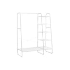 Coat rack - 5 levels - With shoe rack - 6 hooks - Clothing rod - Industrial Design - 45 x 120 x 160 cm
