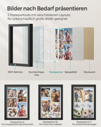 Photo frame A4 with wall hooks - Aszwart