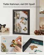 Photo frame A4 with wall hooks - Aszwart