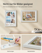 Photo frame - A4 - For several photos - Vintage White