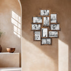 Photo frame collage - 10x15 cm Photos - Set of 10 photo frames - Modern Design
