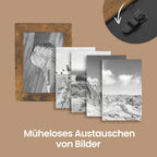 Photo frame collage - 10x15 cm Photos - Set of 10 photo frames - Modern Design