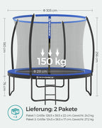 Garden trampoline - Ø 305 cm