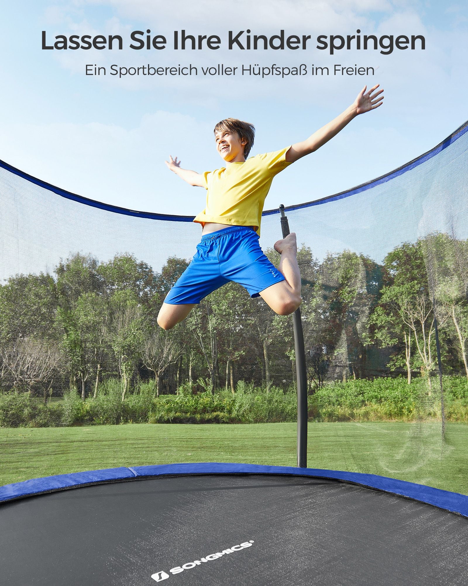 Garden trampoline - with safety net - Ø 366 cm