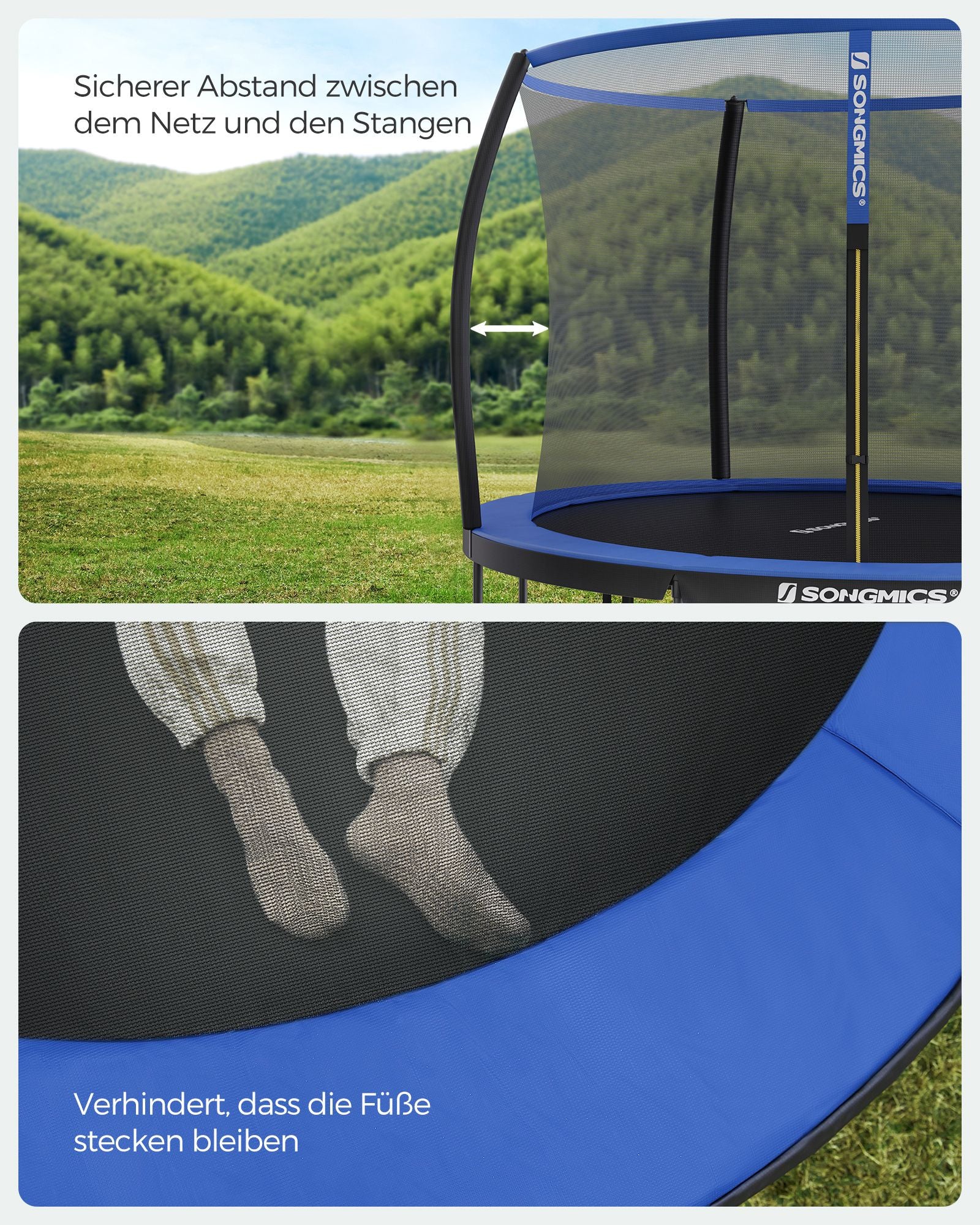 Garden trampoline - with safety net - Ø 366 cm