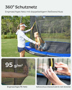 Garden trampoline - with safety net - Ø 366 cm