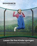 Trampoline - Round - with fed frame
