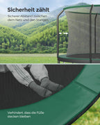 Trampoline - Round - with fed frame